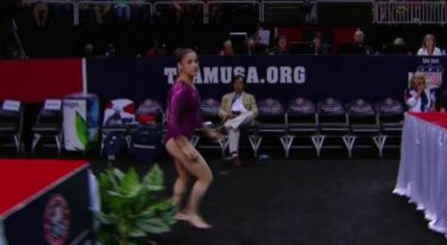 Aly Raisman - 2012 Olympic Trials, night 1 routines