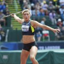 2012 Olympic Trials (Day 10): Rachel Yurkovich, 4th in the Javelin Makes the Olympic Team