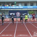 2012 Olympic Trials (Day 10): Angelo Taylor (2nd) and Michael Tinsley (1st) Lead Kerron Clement (3rd