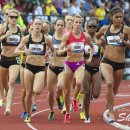 2012 Olympic Trials (Day 10): Brenda Martinez Leads Morgan Uceny and Jenny Simpson in the 1500 Meter