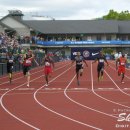 2012 Olympic Trials (Day 10): Wallace Spearmon Wins the 200 Meter over Maurice Mitchell and Isiah Yo