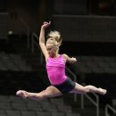 2012 U.S. Olympic Trials - Nastia Liukin training beam  