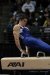 Chris Brooks competing pommel horse at the 2012 Pacific Rim Championships
