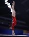 He Kexin on uneven bars at the 2011 World Championships