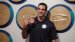 Danell Leyva with his Olympic medal