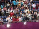 Princess Kate in the Stands with the Team GB gymnasts 