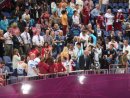 Princess Kate in the Stands with the Team GB gymnasts