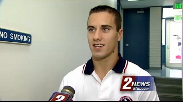 Jake Dalton Gets Olympic Homecoming