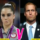 Prince William tries to steal McKayla Maroney's not impressed thunder 821 views