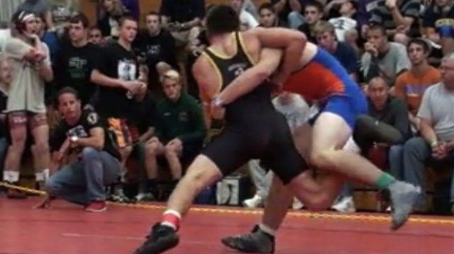 140 lbs match Nick Kelley vs. Hamann