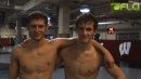 Matt and Tom Kelliher - wrestling back to back