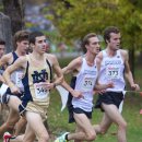 2012 Big East Cross-Country Championships: Shane Quinn, Alex Wallace, and Jeremy Rae
