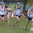 2012 Big East Cross-Country Championships: Collin Leibold, Max Darrah, Walter Schafer, and Sam McEnt