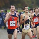 2012 Big East Cross-Country Championships: Griff Graves (13th) and J.P. Malette (14th)