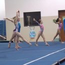 Kim Zmeskal leading dance training