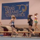 Texas Dreams elite team warming up