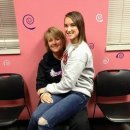 Coach Mary Lee Tracy and Amanda Jetter