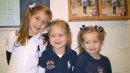 Adorable kids are excited to meet Nastia Liukin at Arlington Aerials outside Washington, DC