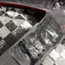 The inside of a competitors frame.