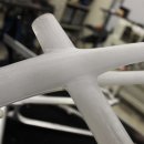 3D printed seat tube. 