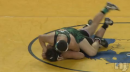 Dominic Carfango of St. Joes (Mont.) pins Trenton Cook of Cumberland Valley, Beast of the East opening round 195lbs
