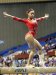 Gerogia gymnast Kaylan Earls on beam