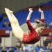 Georgia gymnast Shayla Worley - amazing dive roll!