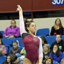 Oklahoma gymnast Taylor Spears at the Metroplex Challenge