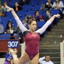 Oklahoma gymnast Taylor Spears at the Metroplex Challenge