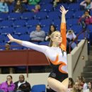 Oregon State gymnast at the Metroplex Challenge