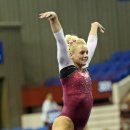 OU gymnast Brie Olson 2013 Metroplex Challenge
