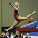 OU gymnast Brie Olson 2013 Metroplex Challenge