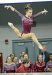Alabama gymnast Sarah DeMeo - stag jump on beam
