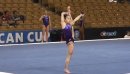 Katelyn Ohashi New Floor Routine for 2013 - American Cup Podium Training