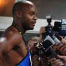 Asafa Arrives in Australia 