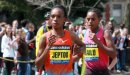 Rita Jeptoo pulls away to win the 2013 Boston Marathon