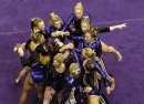A Little Prelim Spirit in the Gym-LSU Tigers