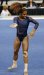 Natalie Beilstein of Michigan on floor at 2013 NCAA Prelims