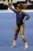 Natalie Beilstein of Michigan on floor at 2013 NCAA Prelims