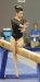 Noel Couch of Georgia on beam at 2013 NCAA Prelims