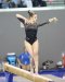 Shayla Worley of Georgia on beam at 2013 NCAA Prelims