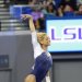 Danusia Francis of UCLA on beam in NCAA Event Finals
