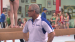 Coach Geddert watches beam sets