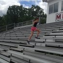 Running bleachers